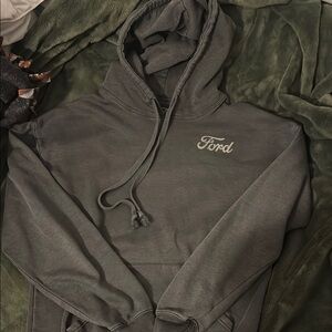 Ford Men's Green Hoodie